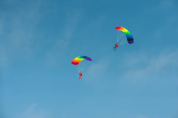 Fallschirmspringer — Stockfoto