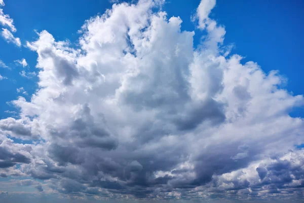 Cloudy and thunder sky before the rain