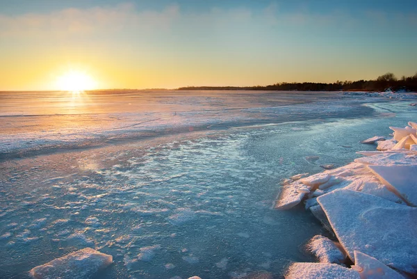 Winter ice — Stock Photo, Image