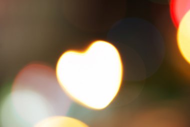 Bokeh geçmişi. Tasarım elementi.