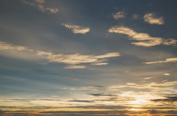 美しい夕日の空の背景 — ストック写真