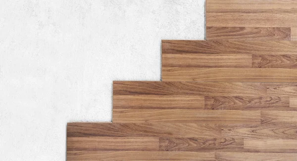 Ahşap ve beton zemin dokusu