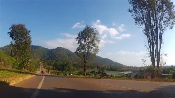 Strada in Thailandia — Video Stock