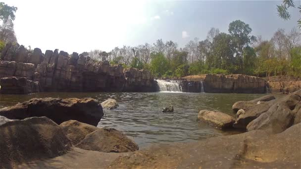 Sakunothayan Waterfall2 — Wideo stockowe