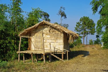 Mountaine köy kulübe