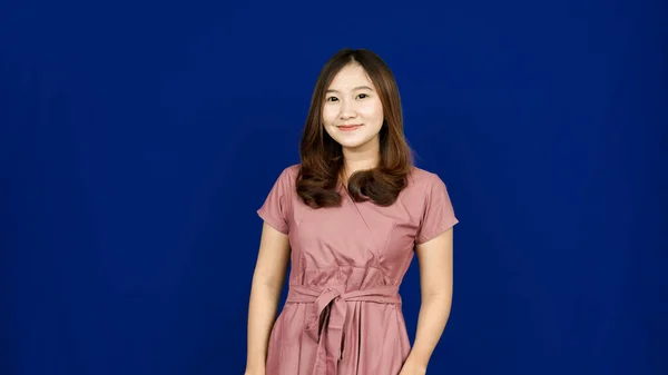 Hermosa Mujer Asiática Con Estilo Estudio Aislado —  Fotos de Stock