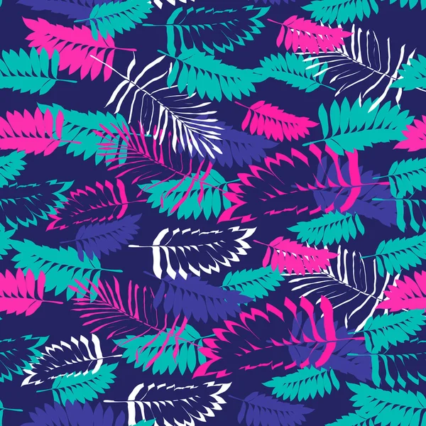 Palmiye yaprakları ile desen