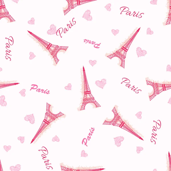 Paris Eiffel Kulesi desen