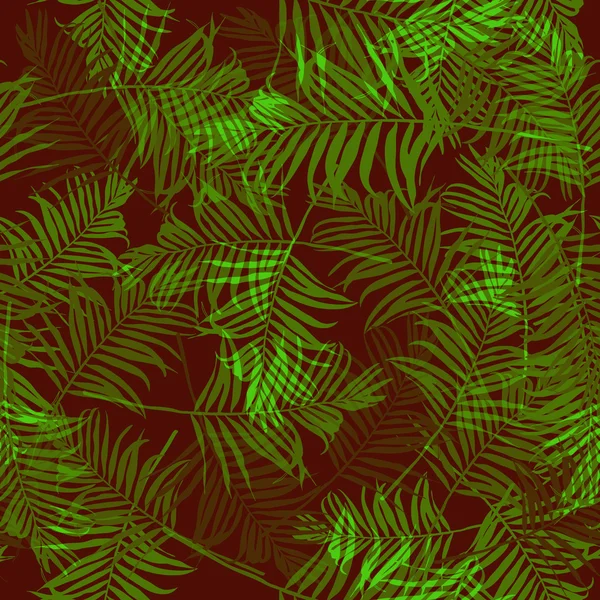 Palmiye yaprakları ile desen