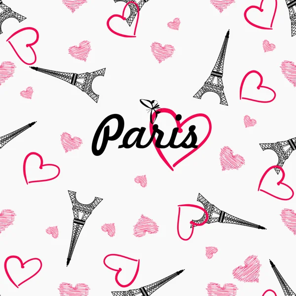 Paris Eyfel Kulesi desen