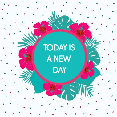 Today is a new day clipart