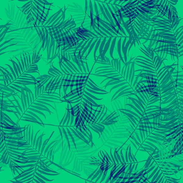 tropikal palmiye yaprağı deseni.