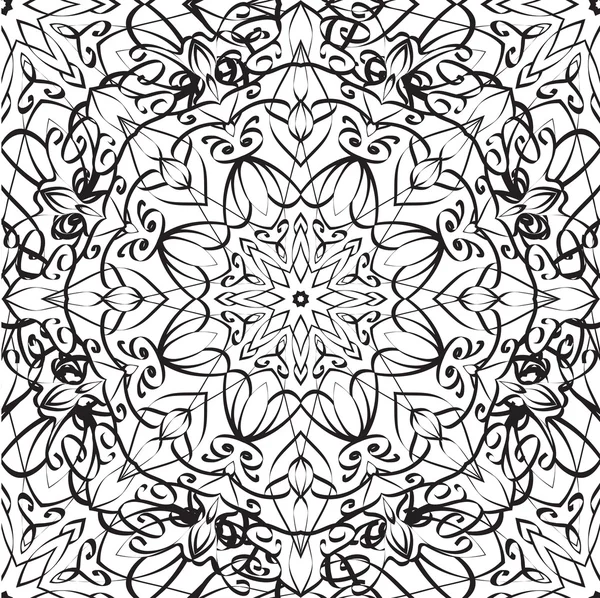 Бесшовная черно-белая текстура — стоковый вектор