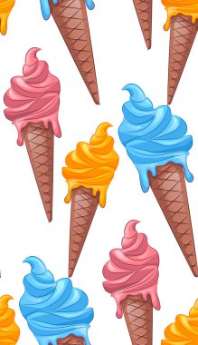  renkli dondurma çizgi film. 