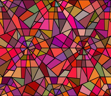 Seamless texture with a broken stained glass.  clipart
