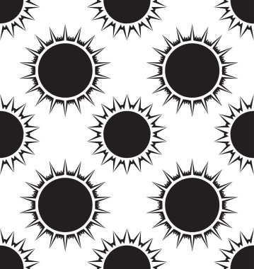 Güneş ile sorunsuz doku. 