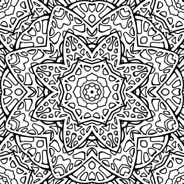 Sorunsuz siyah beyaz doku lekeli. 