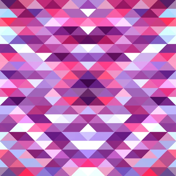 正方形のシームレスな多角形パターン. — ストックベクタ
