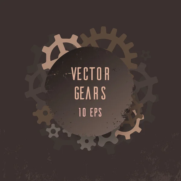 Gears'ı ile Steampunk kapak