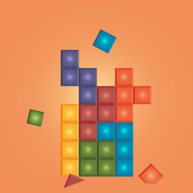 Desen renkli arka plan