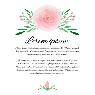 watercolor flowers for your creativity