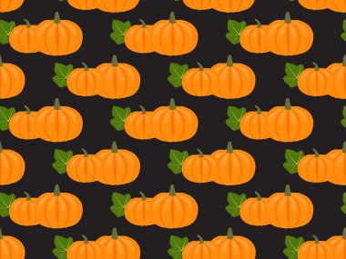 Kabaklarla kusursuz vektör deseni
