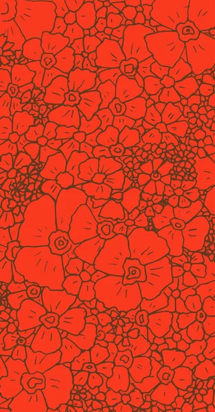 Fleurs dessinées à la main — Image vectorielle