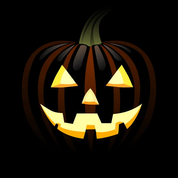 Halloween strona dynia — Wektor stockowy
