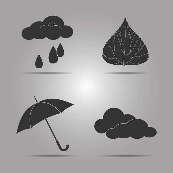 Otoño para su diseño — Vector de stock