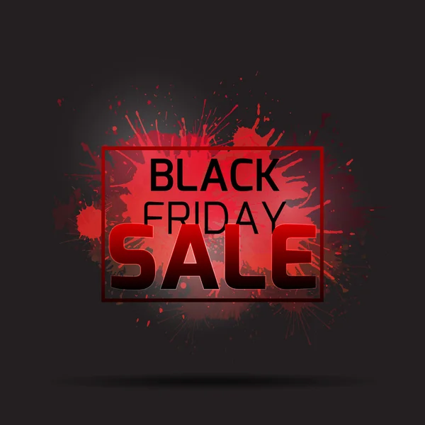 Black friday sale background — Stock Vector