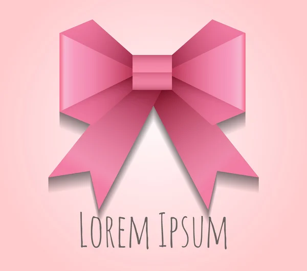 pembe kağıt origami yay