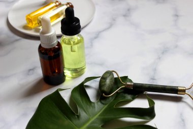 Güzellik yüz terapisi için masaj araçları ayarlayın, Yeşil Kuvars Mantarları gibi Yaşlanma Karşıtı Araçlar