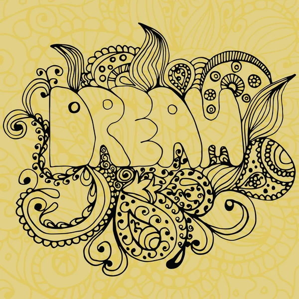 Doodle başlık rüya