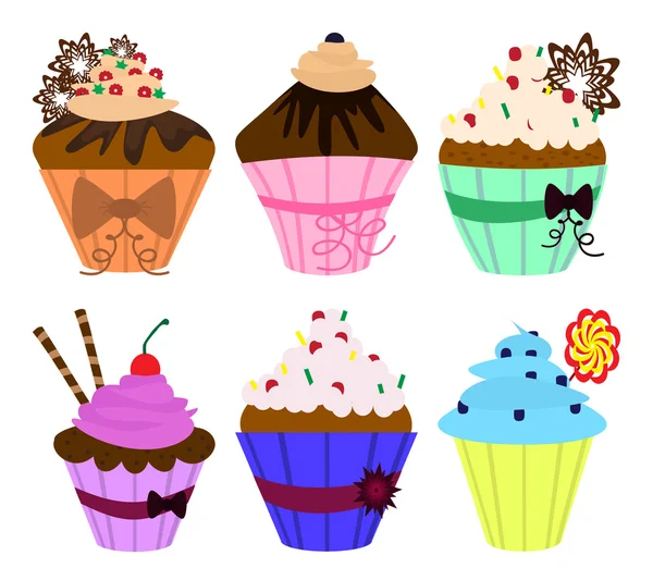 Cupcake. — Vettoriale Stock