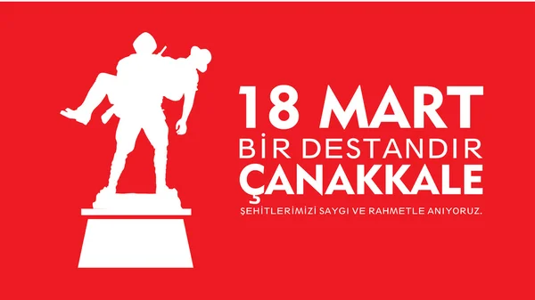 18 Mart Gelibolu zafer ve Gelibolu Şehitleri anma günü