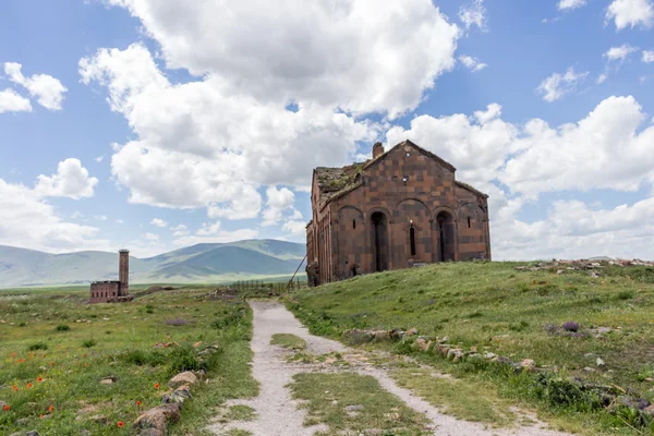 Tarihsel Ani Harabeleri, Kars Türkiye — Stok fotoğraf