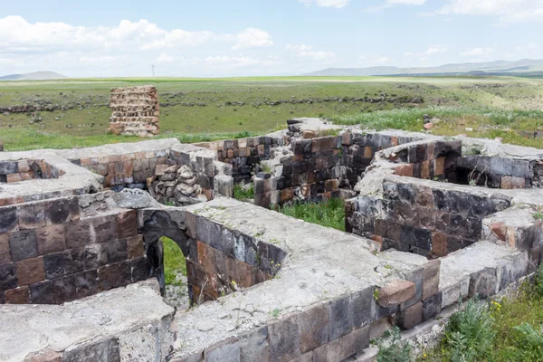 Tarihsel Ani Harabeleri, Kars Türkiye — Stok fotoğraf