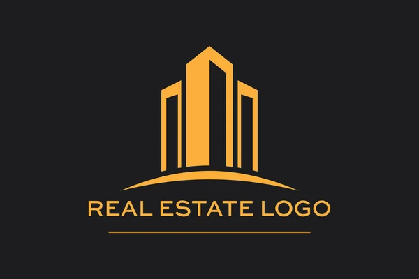 Vector Logo Construção Imobiliário —  Vetores de Stock