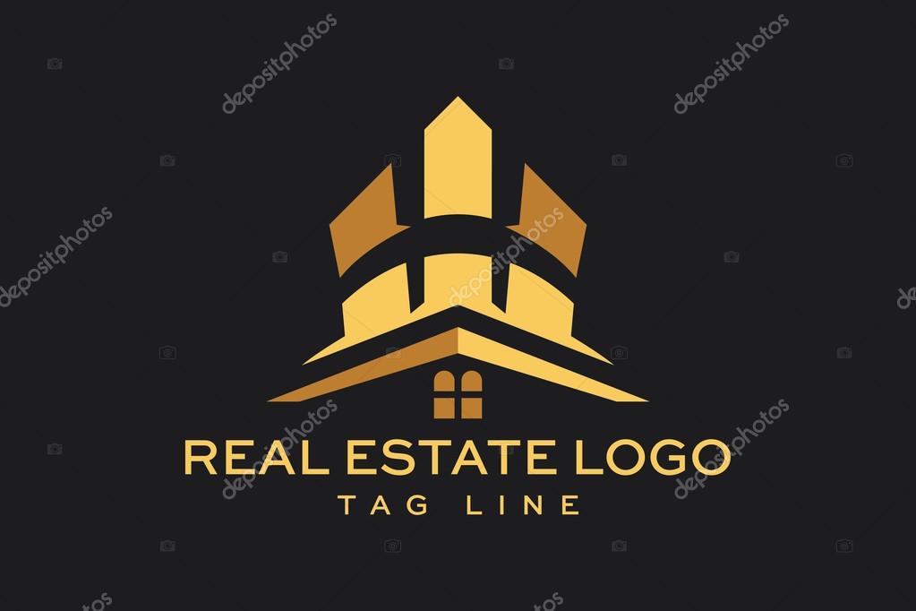 Stylish and modern logo.It used in business areas such as construction and real estate.