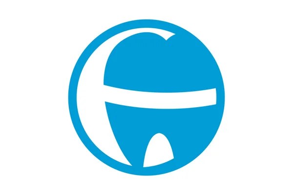 Teeth & Dental Logo — Stok Vektör