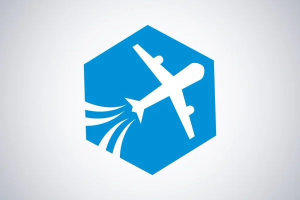 Vector Airplane Travel Tourism — 스톡 벡터