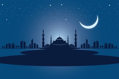 Elegant Vector Mosque
