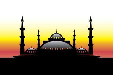 Elegant Vector Mosque