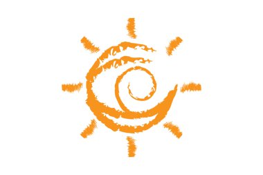 Vector Modern Sun Design