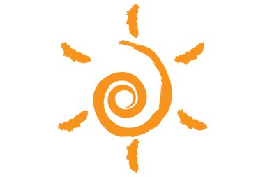 Vector Modern Sun Design