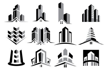 Vektör Logo Emlak İnşaat