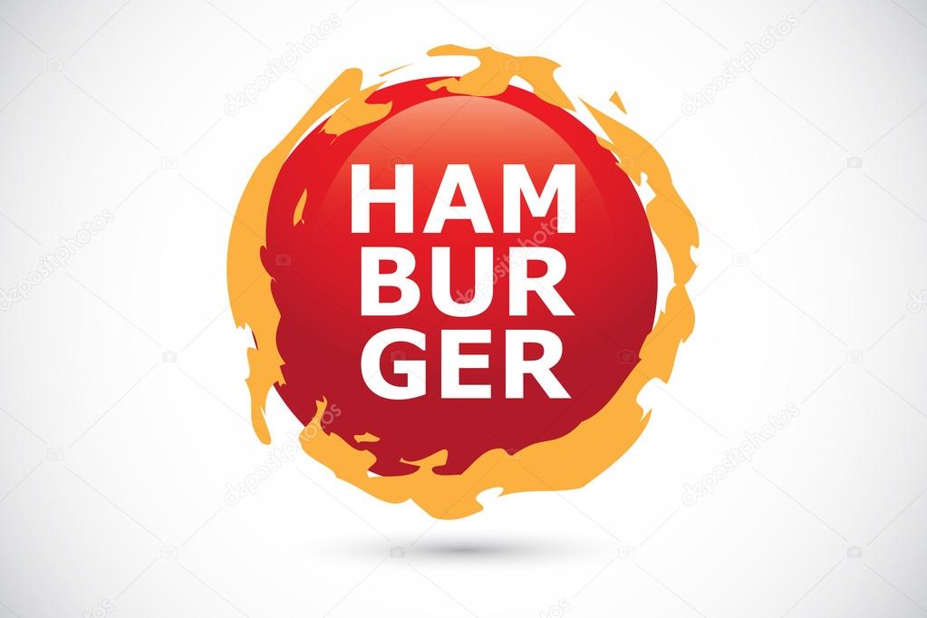 Vector Hamburger Logo Design