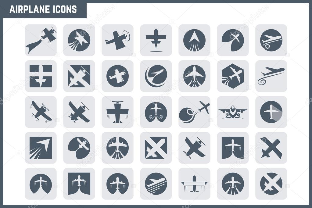 Aircraft, modern design depicting travel and transportation issues.