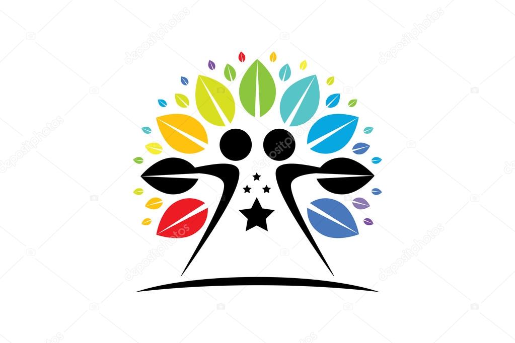 Business community icons. Vector design elements. Stock Illustration.
