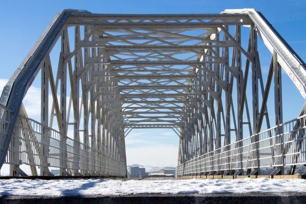历史的铁桥 — 图库照片